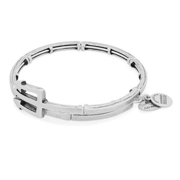 Alex and Ani Jewelry - Alex and Ani Trident Metal Wrap - Rafaelian Silver
